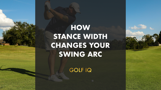 How Stance Width Changes Your Swing Arc