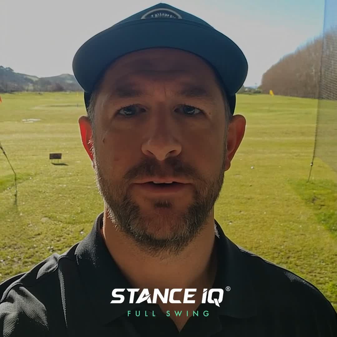 Load video: Stance IQ golf training mat - How it works